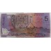 AUSTRALIA 2002 . FIVE 5 DOLLARS BANKNOTE . ERROR . FADED QUEEN'S FACE